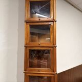 Original Globe Wernicke English Display Museum Cabinet