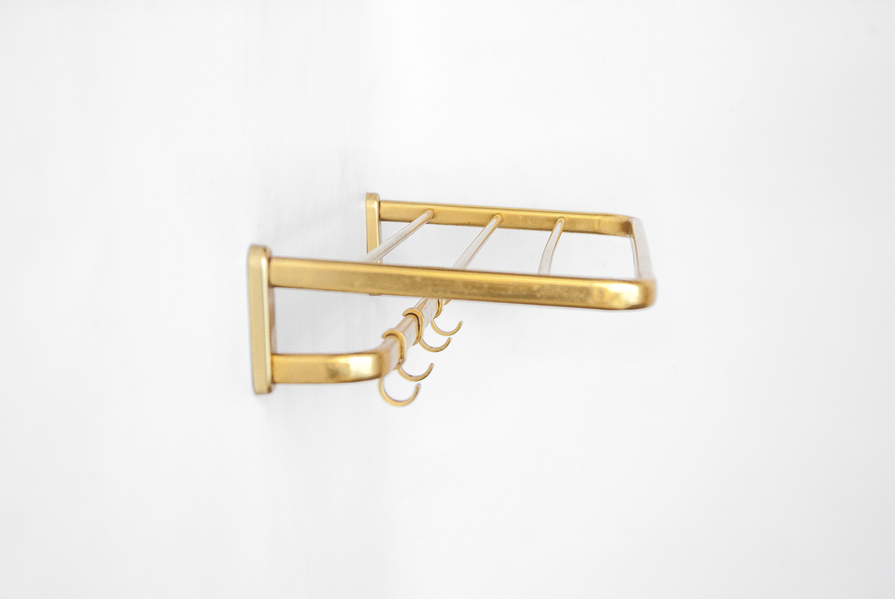 Porte-manteau vintage métal anodisé