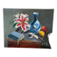 Tableau nature morte, huile sur toile
