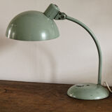 Desk lamp, ball head, celadon green