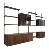 Kai Kristiansen Scandinavian shelving system, Denmark 1960s