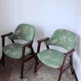 A pair of Scandinavian armchairs by Johanson Design, 1970s – vintage