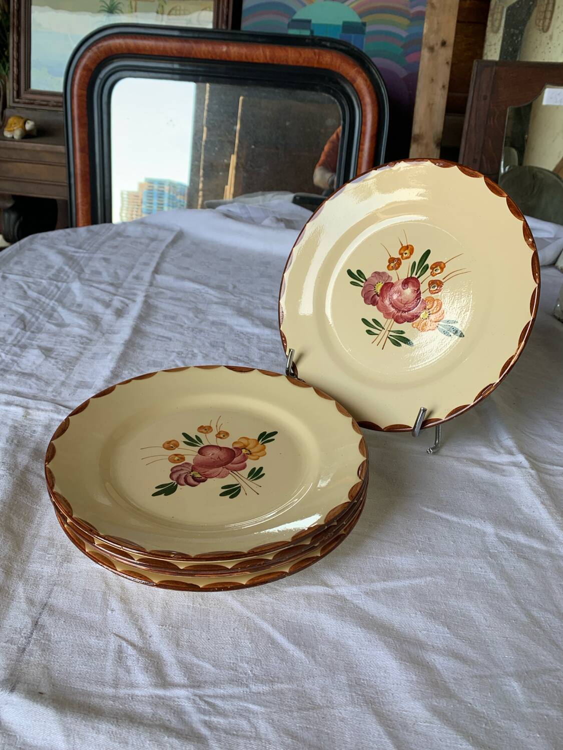 Set de 5 assiettes Longchamp – Modèle Agen