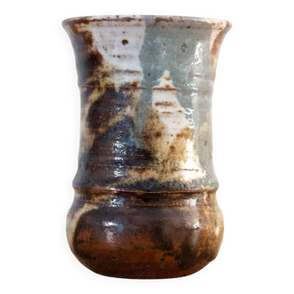 Vintage Ceramic Vase, By Waldorff Svaneke, Handmade Danish Studio Pottery