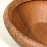Richard Nissen large teak salade bowl fruit bowl Denmark 1960’s