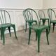 Suite de 6 chaises TOLIX modèle "B"