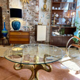 Hollywood Regency Heron Coffee Table