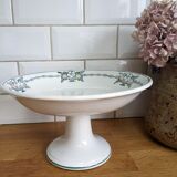 Compotier presentoire fruit cup biscuits iron earth Badonviller