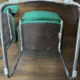 Pair of Strafor model 421 chairs