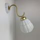 Ancienne applique en opaline vintage
