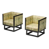Cabinet Armchairs by Josef Hoffmann, Austria, 1903
