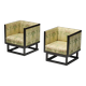 Cabinet Armchairs by Josef Hoffmann, Austria, 1903