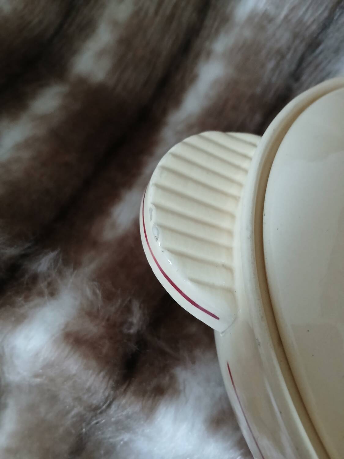 Antique soup tureen "Francine" from Badonviller