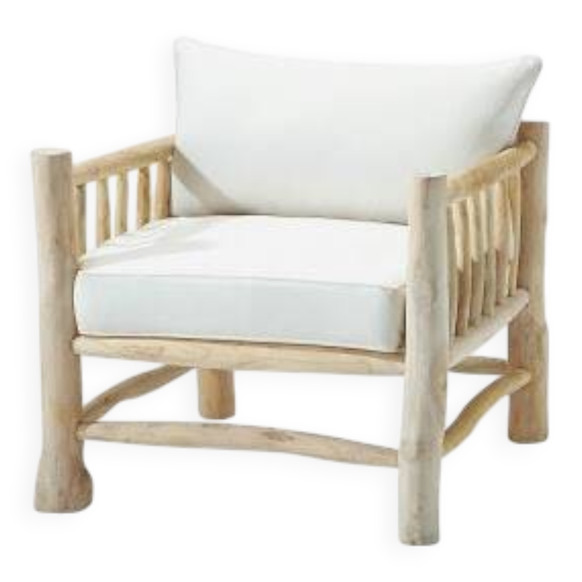 Wooden armchair