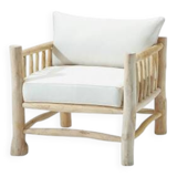 Wooden armchair