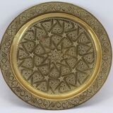 Old small moroccan plateau