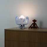 Table lamp, Murano glass, Italian design, 1970s, made in Italy