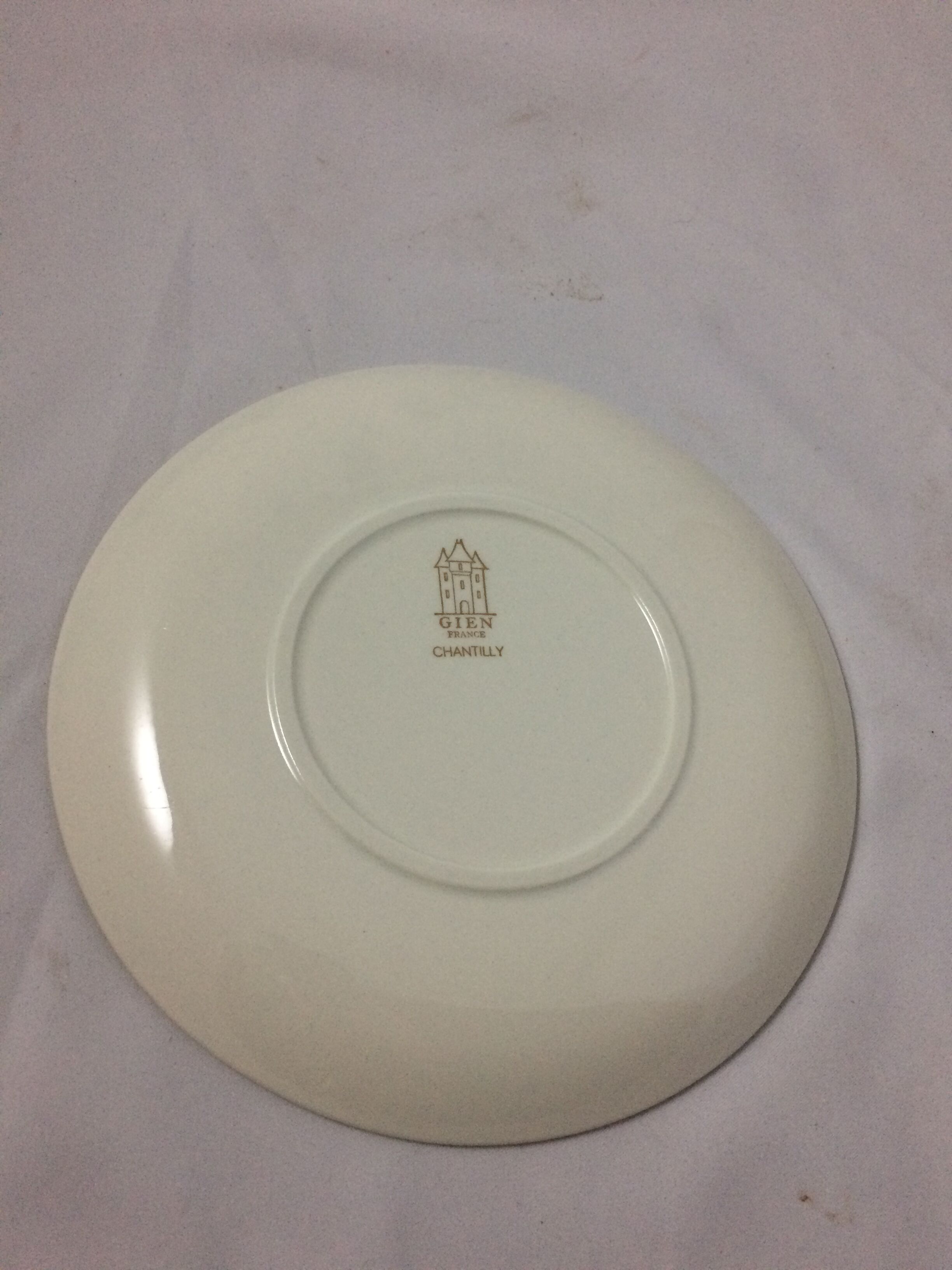 Old gien earthenware dessert plates