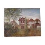 Huile sur toile Pays Basque