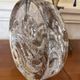 Vintage German glass block soliflore