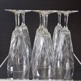 6 champagne flutes from VMC Reims in very good condition.