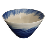 Vintage matcha bowl, stoneware, handcrafted.