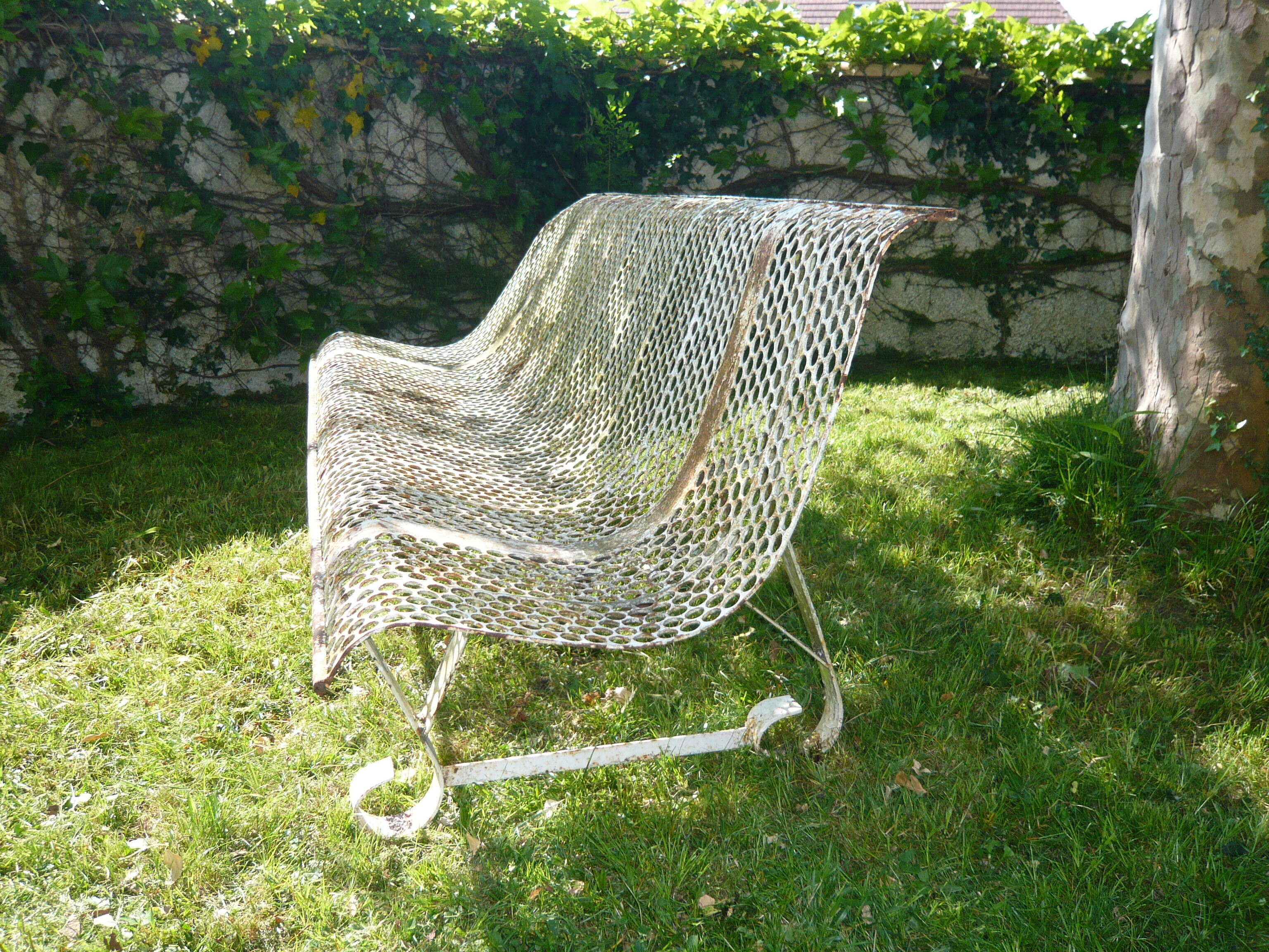 Vintage garden bench