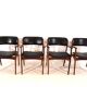 Erik Buck lot de 4 chaises de salle à manger en palissandre OD 50 pour OD Mobler