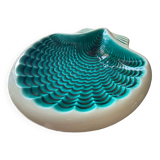 Empty pocket Vallauris ceramic shell 70s