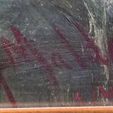 Oil painting on canvas, portrait of a young woman, Italy signed and dated 1917