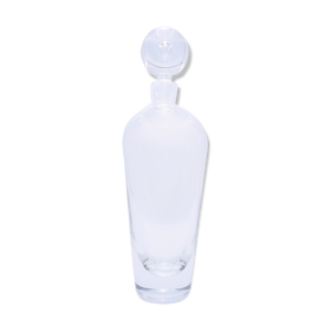 Carafe signée en verre - transparent