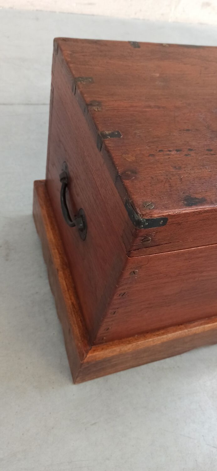 Vintage chest in exotic wood
