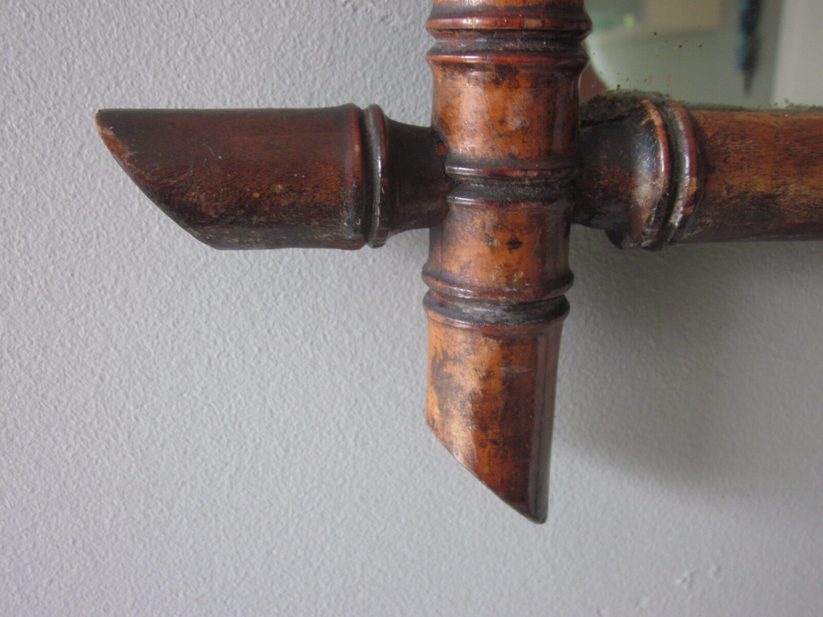 Bamboo mirror - 57x44cm