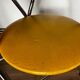 Yamakado chair, chrome and yellow skai