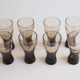 Suite of 8 glasses