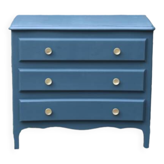Vintage blue chest of drawers