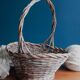 Braided wicker basket / Artisanal basketry
