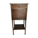 Early 20th century painted metal bedside
