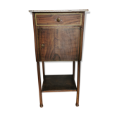 Early 20th century painted metal bedside