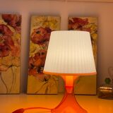Orange plexi lamp ikea 90s Carl Ojerstam