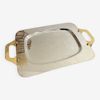 Soppil Wolff silver metal tray