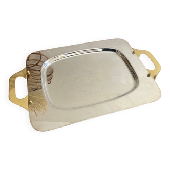 Soppil Wolff silver metal tray