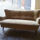 Canapé sofa Club Wing EGG chair organic annéee 50