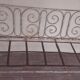 Banquette ancienne fer forgé