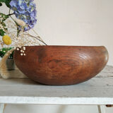 Old wooden bowl
