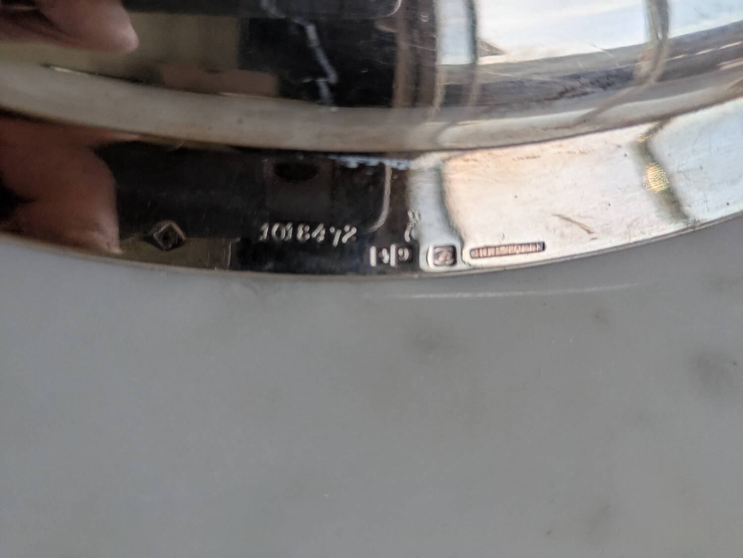 Cristofle plate model Albi