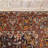 Handwoven Medallion Rug - With Flowers