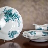 20th Century Anemone Porcelain Set by Johnson Brothers, 1930s, Set of 28