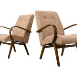 Page 1 of 17 Armchairs type 53 by J. Smidek, Ton, Czechoslovakia, 1960s, se