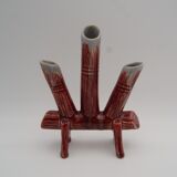 Triple ceramic vase Belgium
